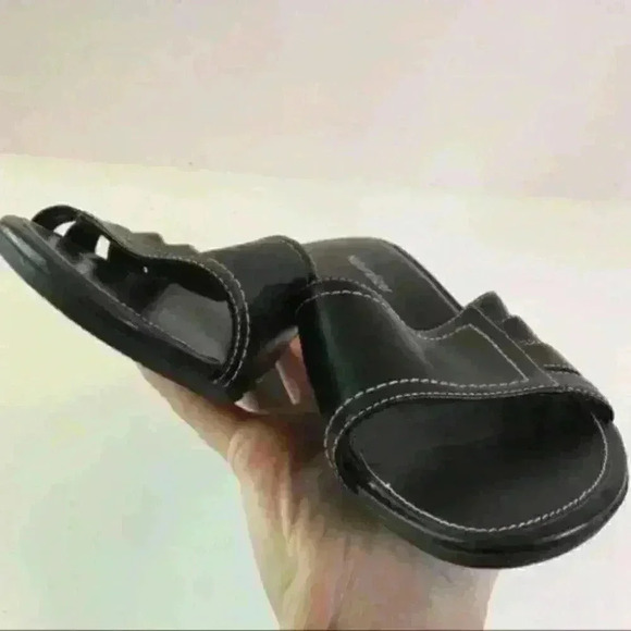 Naturalizer Parfait Black Leather Sz 7.5 Brazil - Picture 8 of 9